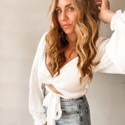 Mable Get Twisted Crop Top