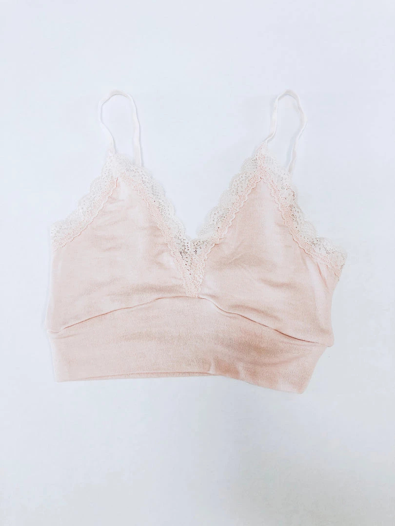 Z Supply Clothing Rose Lacie Bralette 3 Z Supply Clothing Rose Lacie Bralette