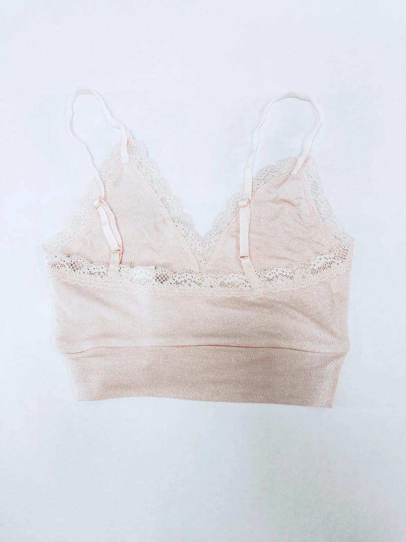 Z Supply Clothing Rose Lacie Bralette 5 Z Supply Clothing Rose Lacie Bralette