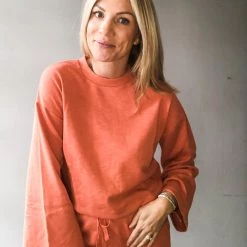 Amuse Society Clothing Mila Fleece Knit Top