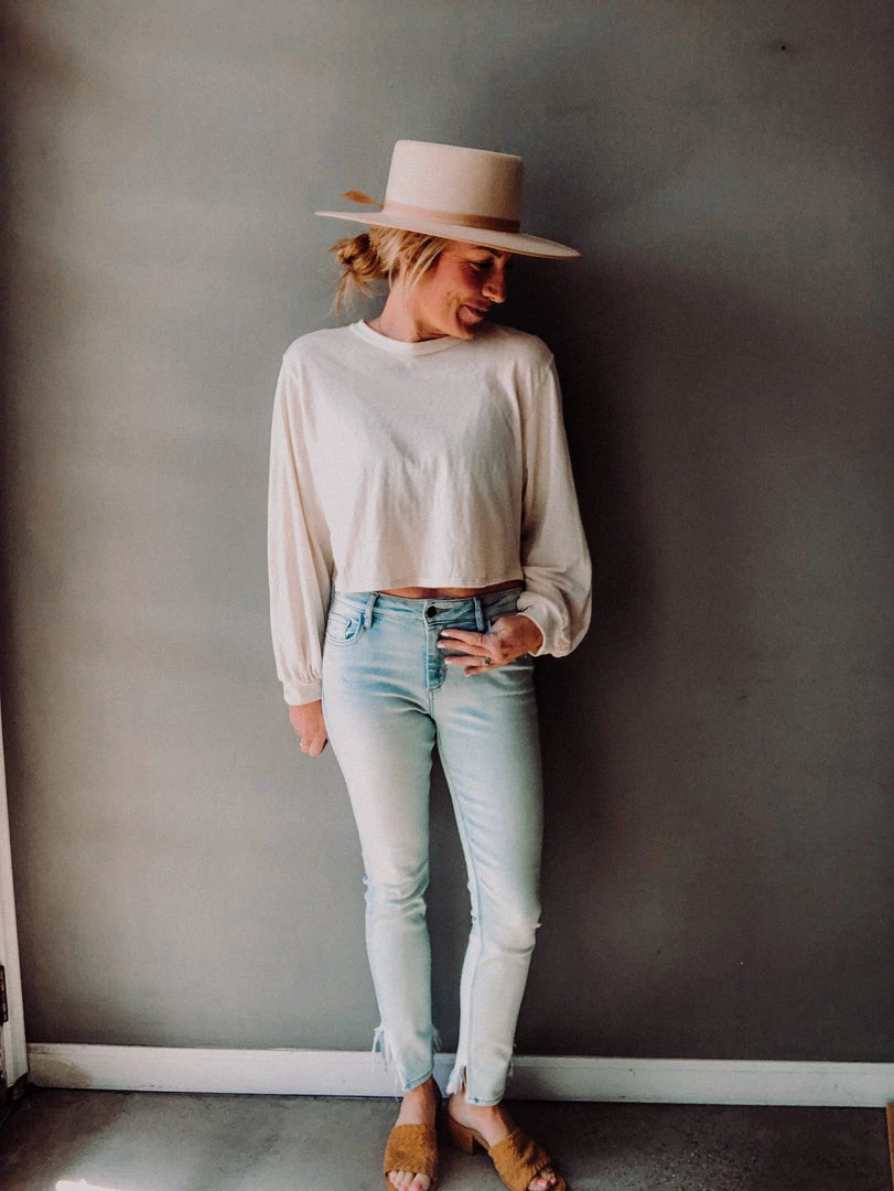 Audrey 3+1 No Plans Crop Pullover Clothing 2 Audrey 3+1 No Plans Crop Pullover Clothing