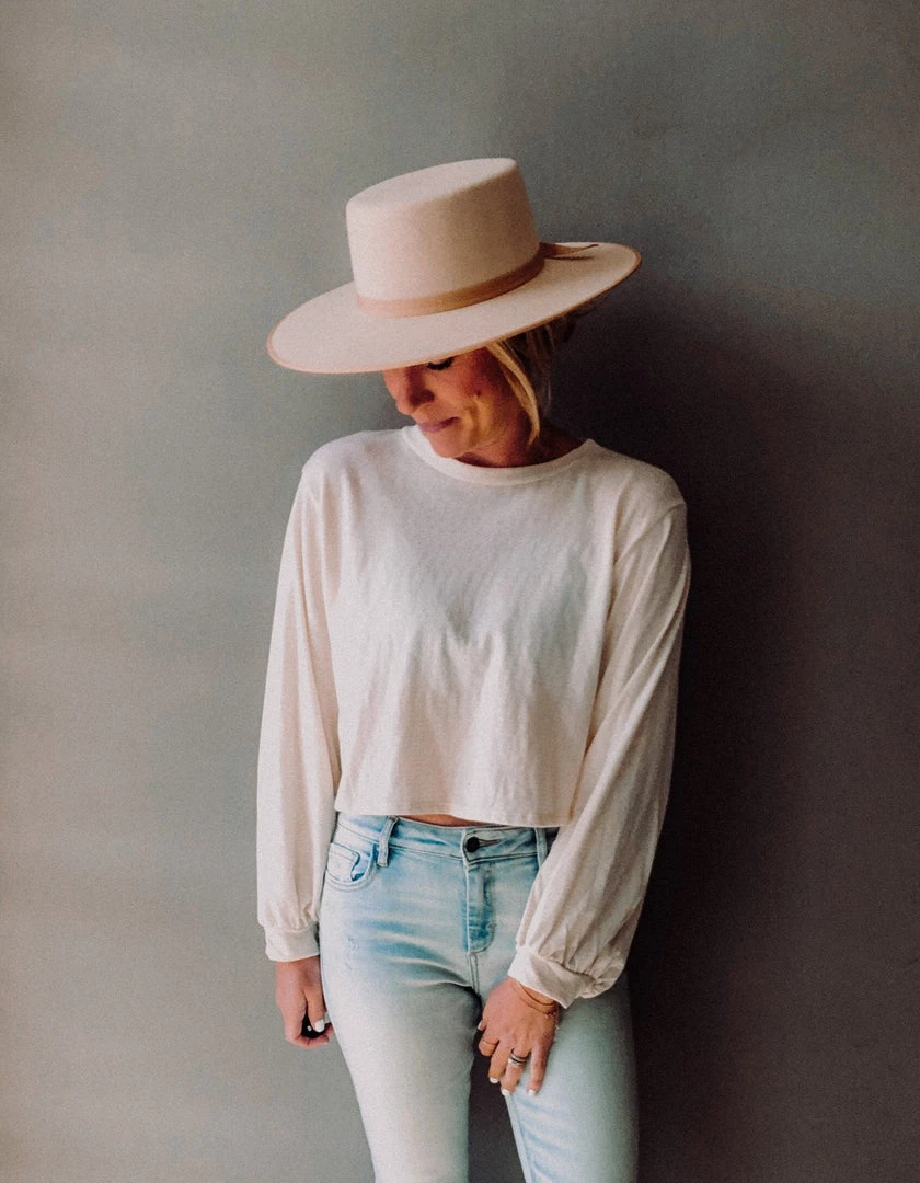 Audrey 3+1 No Plans Crop Pullover Clothing 1 Audrey 3+1 No Plans Crop Pullover Clothing