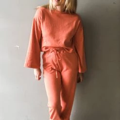 Amuse Society Clothing Lori Fleece Knit Pant