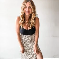 Wishlist Clothing Animal Instincts Midi Skirt