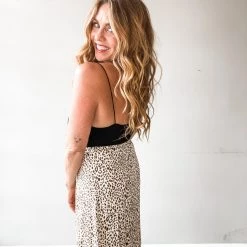 Wishlist Clothing Animal Instincts Midi Skirt