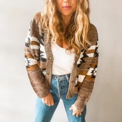 Peach Love California Homestead Cardigan