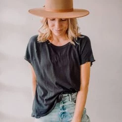 Chaser Brand Chaser Cap Sleeve Raglan Clothing