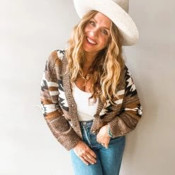 Peach Love California Homestead Cardigan