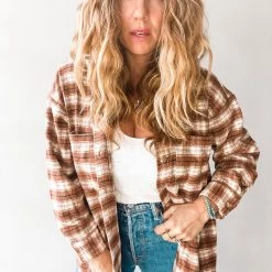 Peach Love California Clothing Weekend Wanderer Button Down