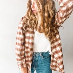 Peach Love California Clothing Weekend Wanderer Button Down