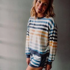 Z Supply Clothing The Rainbow Stripe Short