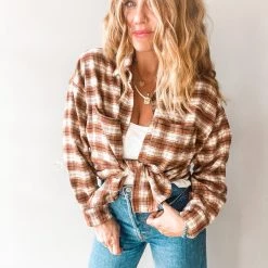 Peach Love California Clothing Weekend Wanderer Button Down