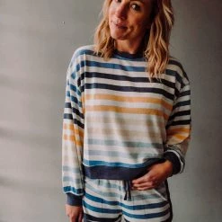 Z Supply Clothing The Rainbow Pullover