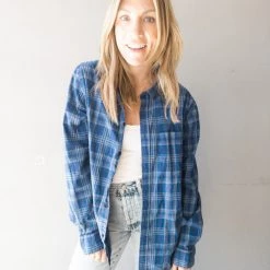 Frayed Calabasas Clothing Time For Dodger Baseball LA Vintage Tee Flannel