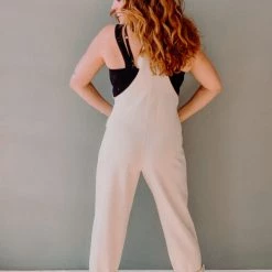 Lush Clothing Canvas Overall Jumpsuit