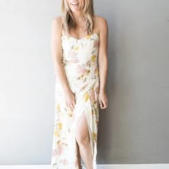 Audrey 3+1 Clothing Poppy & Sunshine Bralette Dress