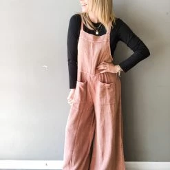 Labiz Morning Haze Cotton Overalls Clothing