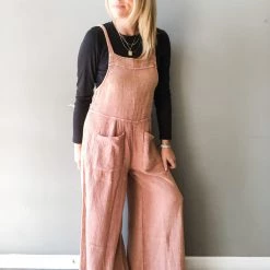 Labiz Morning Haze Cotton Overalls Clothing