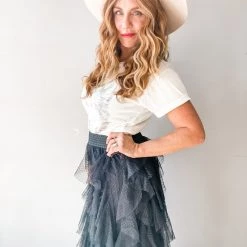 Mable Clothing Wild Nights Midi Skirt