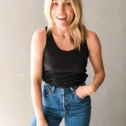 Clothing Project Social T Toko Textured Rib Tank