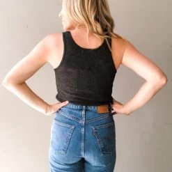 Clothing Project Social T Toko Textured Rib Tank