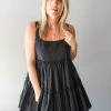 Mable Ruffle Tier Mini Dress