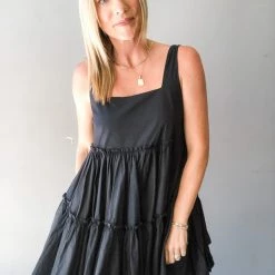 Mable Ruffle Tier Mini Dress