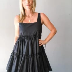 Mable Ruffle Tier Mini Dress
