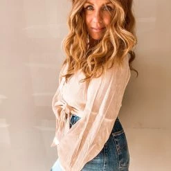 Lush Clothing Champagne Toast Button Up