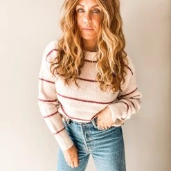 Lush Clothing Higher Love Striped Sweater