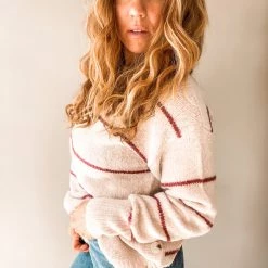 Lush Clothing Higher Love Striped Sweater