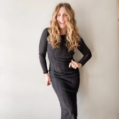 Lush Clothing Don’t Get Twisted Midi Dress