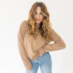 Project Social T Stay Cool Ruched Long Sleeve