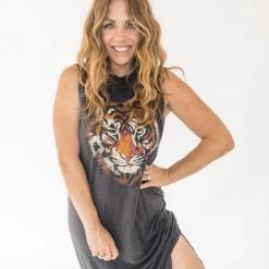 Project Social T Tiger Tank Dress