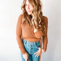 Audrey 3+1 That's A Wrap Bodysuit Clothing