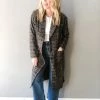 Lush Clothing Street Strollin Plaid Coat