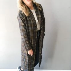 Lush Clothing Street Strollin Plaid Coat 9 Lush Clothing Street Strollin Plaid Coat