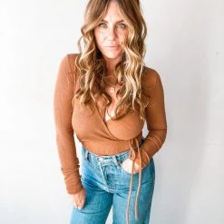 Audrey 3+1 That's A Wrap Bodysuit Clothing