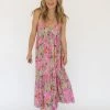 Saltwater Luxe Blushing Blooms Maxi Dress