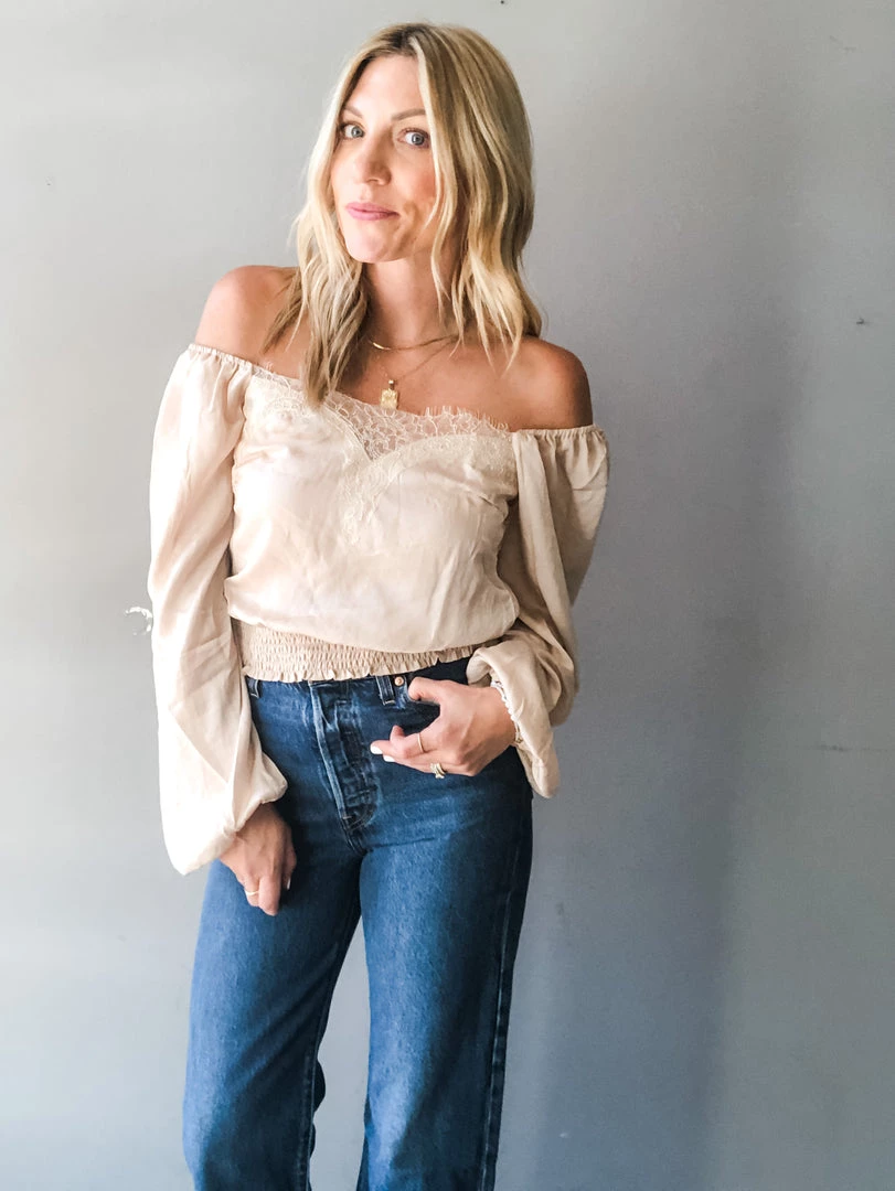 Lush Clothing See You Satin Top 4 Lush Clothing See You Satin Top