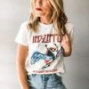 Daydreamer Led Zeppelin In Cocert & Beyond Tee Clothing