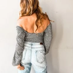 Audrey 3+1 Ditzy Floral Sweetheart Top