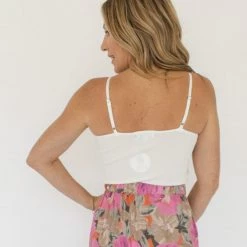 Trend Notes Tawny Twisted Knit Tank