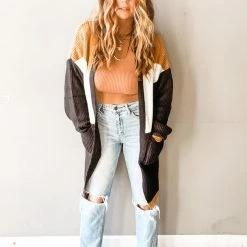 Peach Love California Can't Get Enough Cardigan