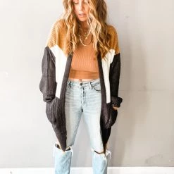 Peach Love California Can't Get Enough Cardigan