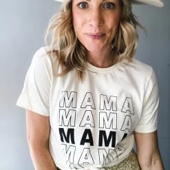 Blume + Co. Bold Mama Crew Neck Tee