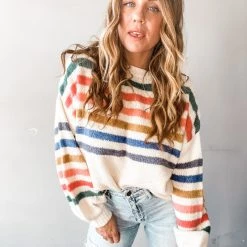 Trend Notes Say It's So Striped Sweater