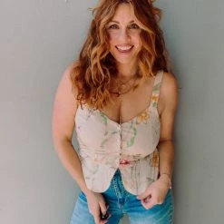 Clothing Amuse Society Siva Tank Woven Blouse