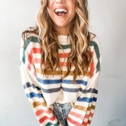 Trend Notes Say It's So Striped Sweater