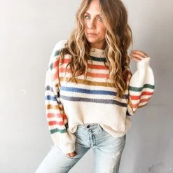 Trend Notes Say It's So Striped Sweater